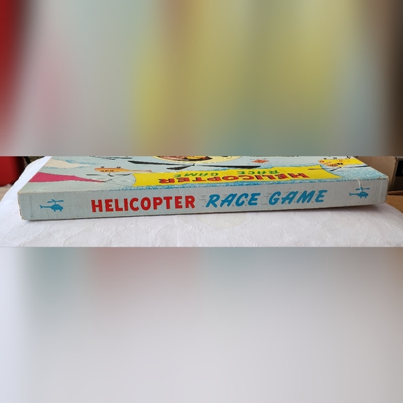 HELICOPTER RACE GAME 1950'S BUILT RITE WARREN Set Number 851 BENIFITS CHARITY - Picture 3 of 9